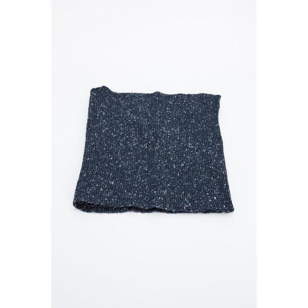 Gas Elegant Marabou Feather Scarf Men Blue Scarves